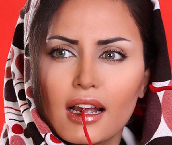 عکس الناز شاکردوست در تبلیغات