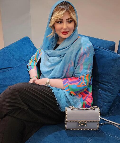 عکس رنگ موی نیوشا ضیغمی