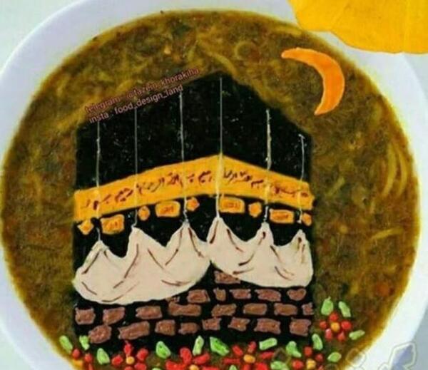 عکس مدل تزیین آش رشته