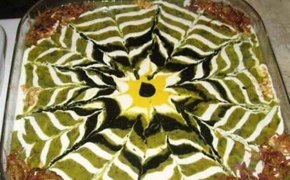 عکس مدل تزیین آش رشته