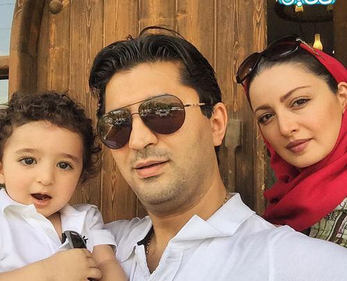 عکس شیلا خداداد با پدر و مادرش