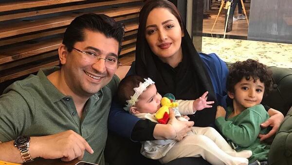 عکس شیلا خداداد با پدر و مادرش