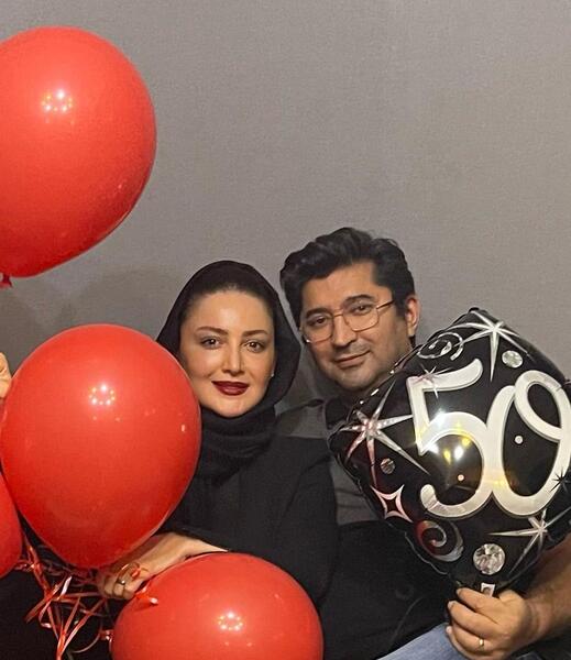 عکس شیلا خداداد با پدر و مادرش