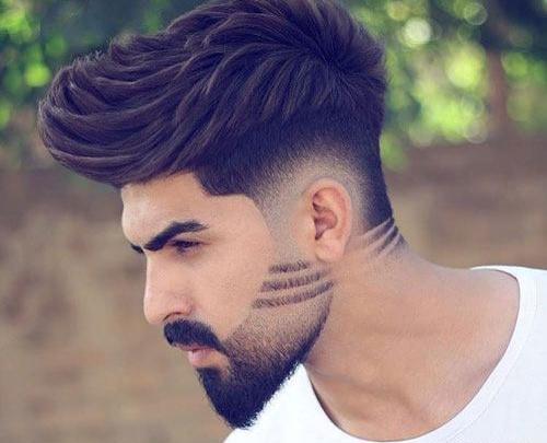 عکس مدل مو طرح دار