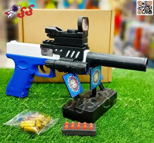 عکس تفنگ صدا خفه کن اسباب بازی