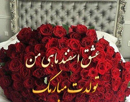 عکس تولد همسر اسفندی