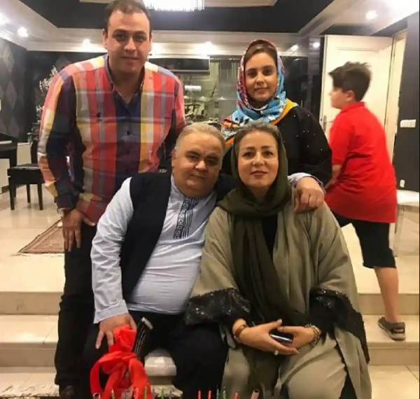 عکس اکبر عبدی زن