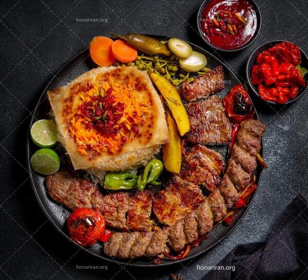عکس های چلو کباب