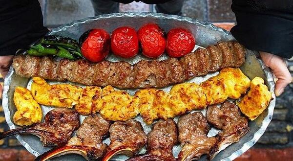 عکس های چلو کباب