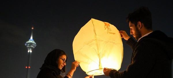 عکس چهارشنبه سوری تهران
