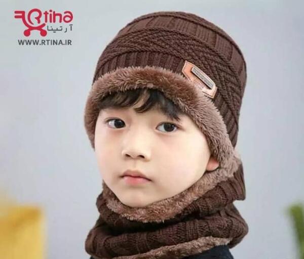 عکس کلاه زمستانی نقاب دار دخترانه
