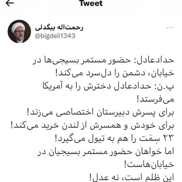 عکس آزاده حداد عادل