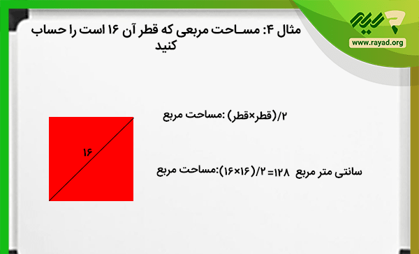 عکس قطر مربع