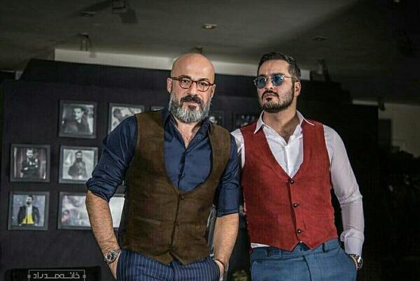 عکس امیر آقایی در اولین شب آرامش