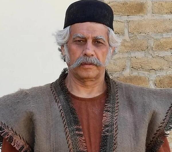 عکس حبیب دهقان نسب با همسرش