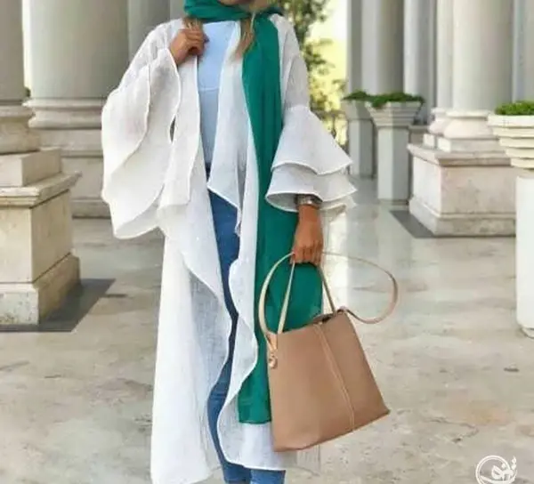 عکس مدل مانتو رنگ سال ۱۴۰۰