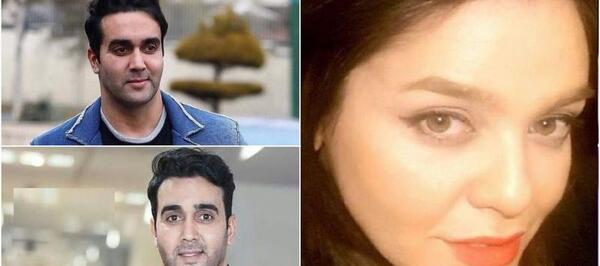 عکس لبخند همسر پوریا پورسرخ