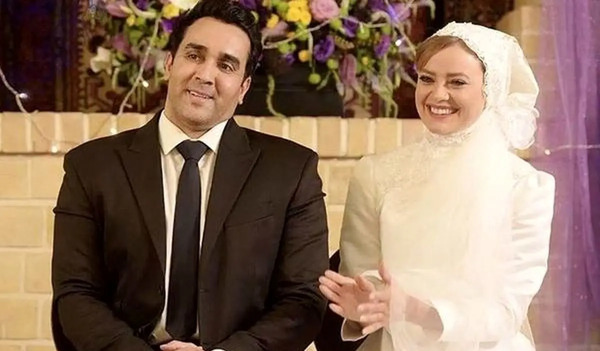 عکس لبخند همسر پوریا پورسرخ