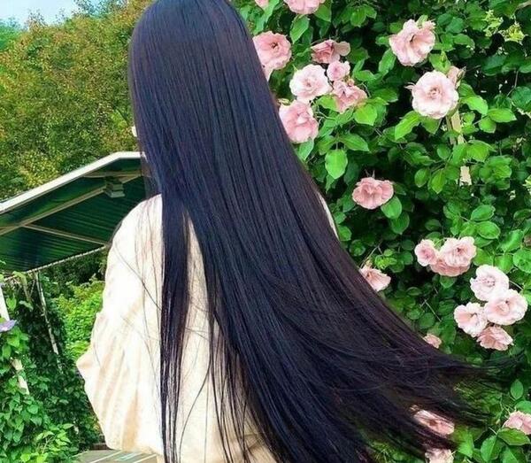 عکس رنگ مو مشکی