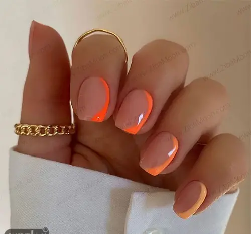 عکس مدل ناخن کوتاه و شیک