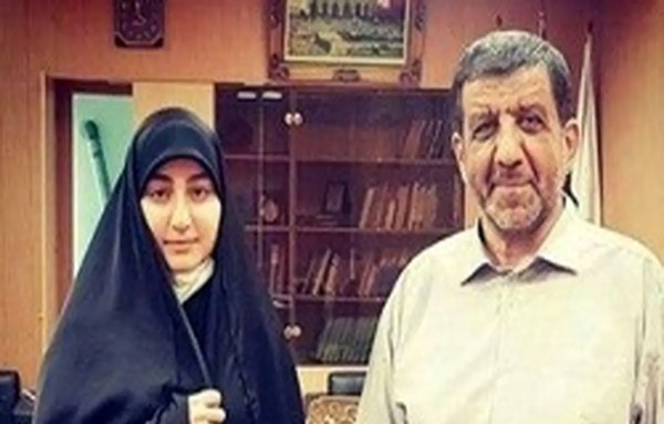 عکس دختر ضرغامی