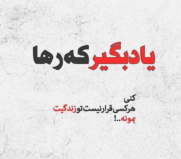 عکس نوشته باید یاد بگیری