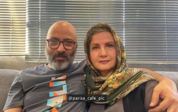 عکس زهرا سعیدی و همسرش