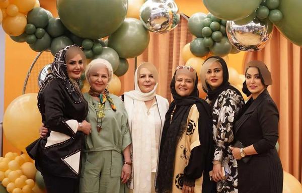 عکس زهرا سعیدی و همسرش