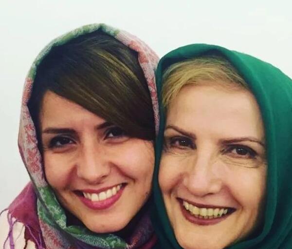 عکس زهرا سعیدی و همسرش