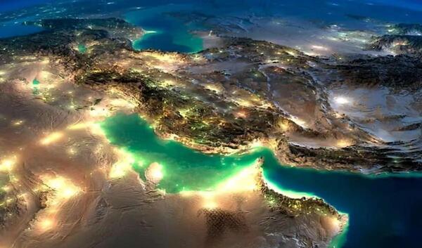عکس دریای عمان و خلیج فارس