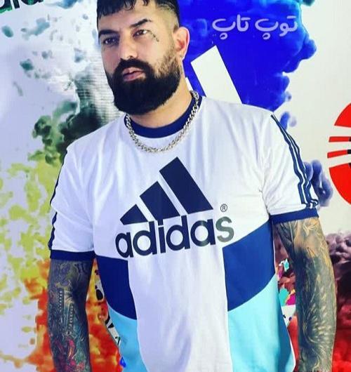 عکس پیمان ادیداس همسرش