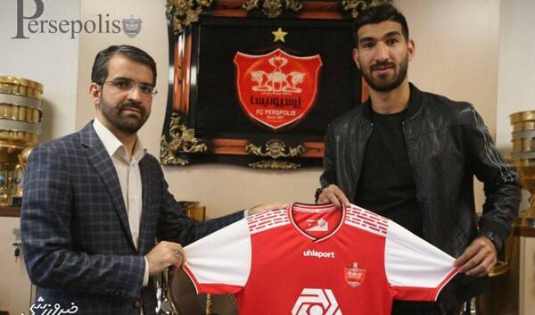 عکس قرارداد شهریار مغانلو با پرسپولیس