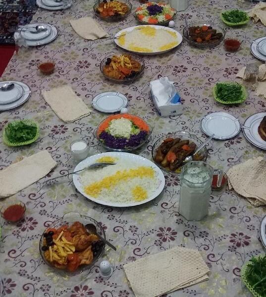 عکس سفره برای روز مادر