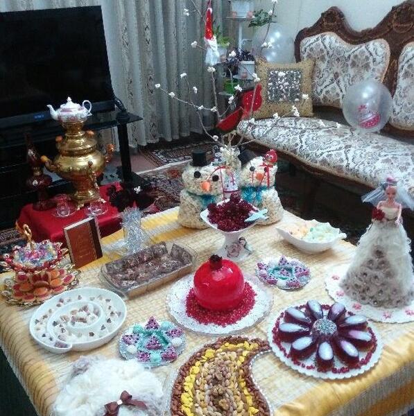 عکس سفره برای روز مادر