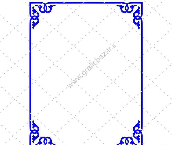 عکس ساده حاشیه دار