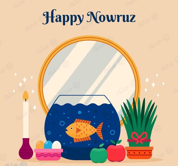 عکس کارتونی عید نوروز