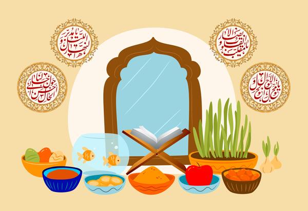 عکس کارتونی عید نوروز