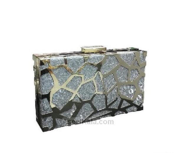 عکس کیف مجلسی طلایی