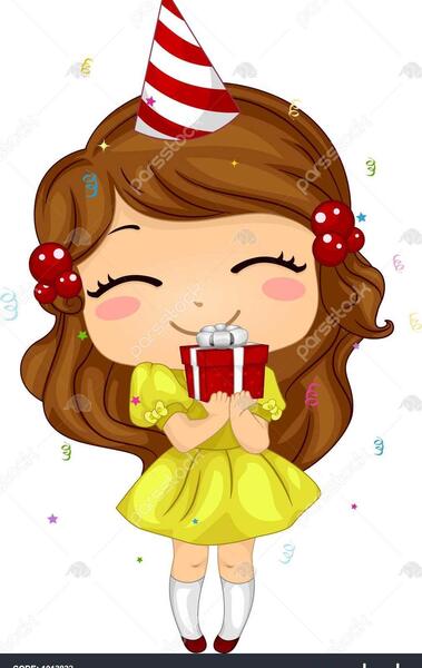عکس کادو تولد کارتونی