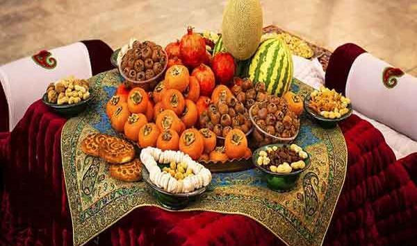 عکس سفره سنتی شب یلدا