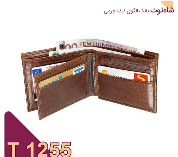 عکس کیف پول مردانه چرم