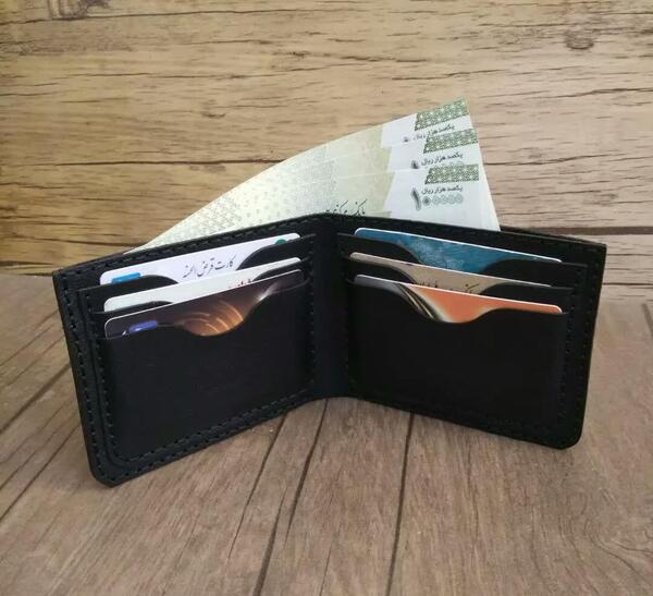 عکس کیف پول مردانه چرم
