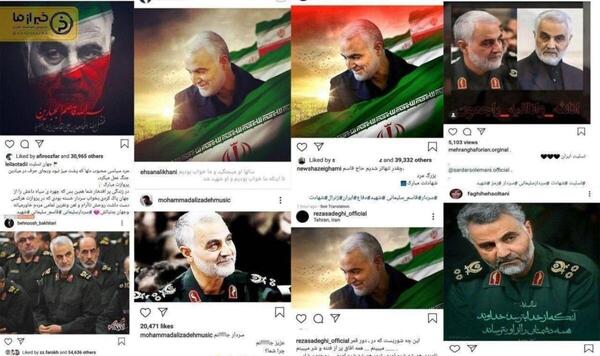 عکسهای اینستاگرام قاسم سلیمانی