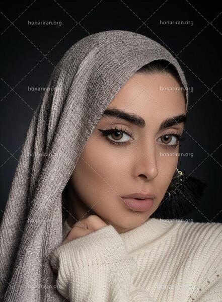 عکس آرایش زن زیبا