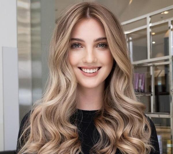 عکس موی رنگ و لایت