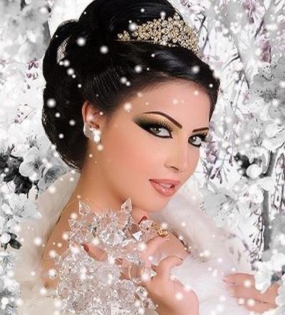 عکس شینیون مو گل
