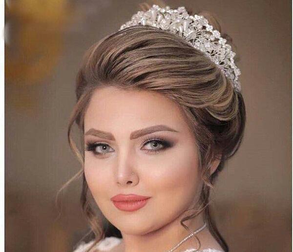 عکس شینیون مو گل