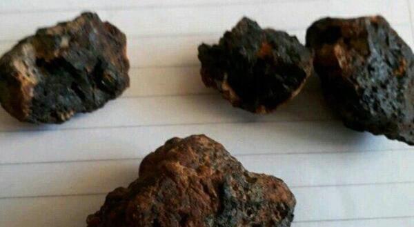 عکس شهاب سنگ سنگی