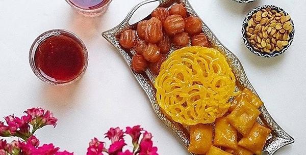 عکس زولبیا و بامیه ماه رمضان