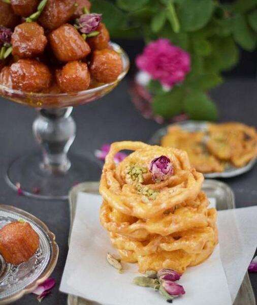 عکس زولبیا و بامیه ماه رمضان